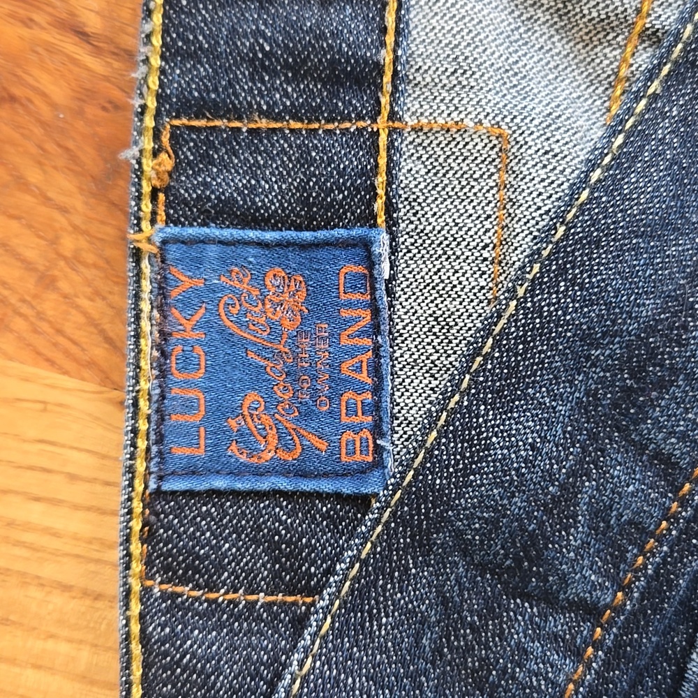 Lucky Brand Bootcut Jeans Size 30/10 Long Inseam 33" - Picture 3 of 8